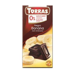 Tamna čokolada s bananom Torras 75g