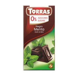 Tamna čokolada s mentom Torras 75g