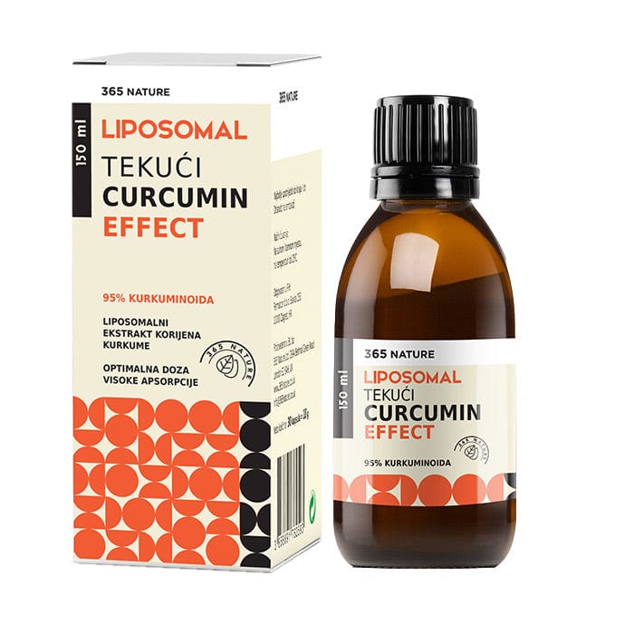 Tekući liposomalni Curcumin effect 365 Nature 150ml - Alternativa Webshop