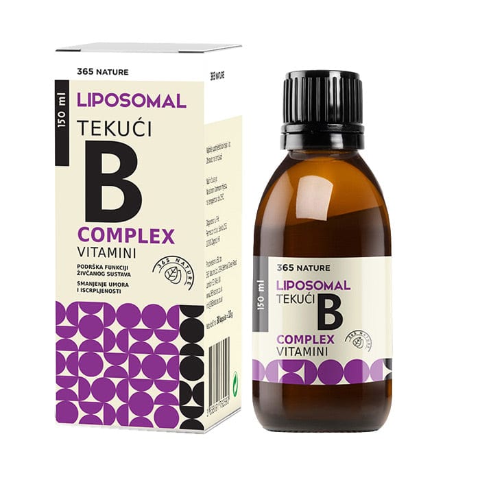 Tekući liposomalni vitamin B Complex 365 Nature 150ml - Alternativa Webshop