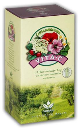Vita C čaj u filter vrećicama Suban 62g