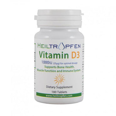 Vitamin D3 1000 IU Heiltropfen 180 tableta - Alternativa Webshop