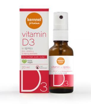 Vitamin D3 u spreju Kernnel 20ml - Alternativa Webshop