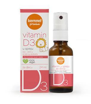Vitamin D3 u spreju za djecu Kernnel 24ml - Alternativa Webshop