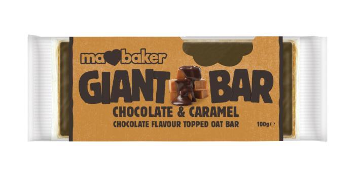 Zobene pločice s belgijskom čokoladom i karamelom Ma Baker 100g - Alternativa Webshop